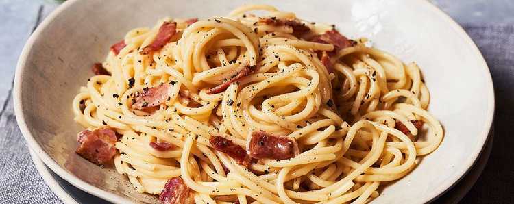 Špagety carbonara